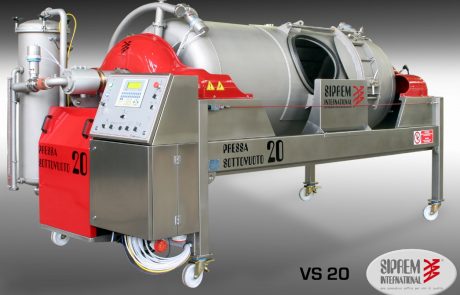 Самая маленькая модель вакуумного пресса VS20 Профессиональное оборудование SIPREM для производства элитных вин и шампанского.